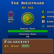 The Nightmare By Jax Easy Demon 100 All Coins Geometry Dash 2 1