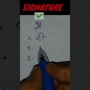 D Se Signature Karne Ka Style Dramatic Signature Ideas For D Signature Names D Shortsfeed Viral