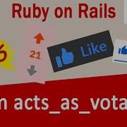 Ruby On Rails 16 Gem ActsAsVotable Upvote And Downvote With AJAX