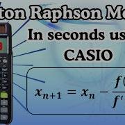 Newton Raphson Method Casio Fx 991 ES Plus Step By Step Tutorial NewtonRaphson Casiocalculator