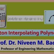 Newton Interpolating Polynomial