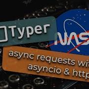 Python NASA CLI App 4 Concurrent Network Requests With Asyncio And HTTPX