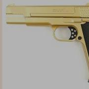 Страйкбольный пистолет Galaxy G 20GD Browning HP золотистый