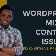 WordPress Mixed Content Error Solved Force SSL Secured Padlock