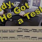 Vulfpeck Daddy He Got A Tesla BASS COVER With Notation And Tabs