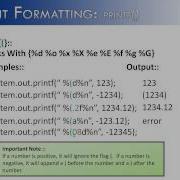 Print Formatting Part 10 Printf Flag Java