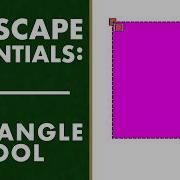 Inkscape Tutorial For Beginners How To Use The Rectangle Tool Squares Rounded Corners More