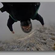 B A S E Jumping Into Clouds Running Exit Front Flip To Tracking