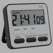 Digital Kitchen Timer Stopwatch Loud Alarm Large Display For Cooking Baking Study Gym