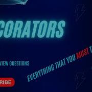 Decorators In LWC With Interview Questions