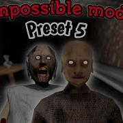 Granny Legacy Impossible Mode With Grandpa Preset 5