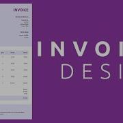 Invoice Template UI Design In HTML And CSS Invoice Design InvoiceDesign Invoicetemplate