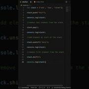 Working With Stack In Javascript Push Pop Shift Unshift Js Codong