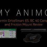 Garmin DriveSmart 65 BC 40 Backup Camera Review Friction Mount