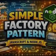 12 Простой шаблон проектирования Фабрика в JavaScript и Node Js Объяснение шаблона проектиро