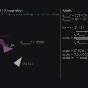 Flocking AI 03 Separation Concepts