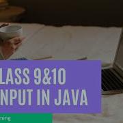 ICSE Class 9 And 10 User Input In Java InputStreamReader Method Chetan Programming