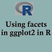 R Programming Using Facets In R Graphic Ggplot2