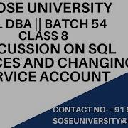 Batch 54 SqlDBA Class 8 Discussion On Sql Services And Changing Service Account Call 91 990259014