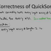 5 3 Correctness Of Quicksort Review Optional 11 Min