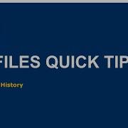 M Files Quick Tips Version History