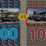 Tank MCV Vs Apocalypse Red Alert 2