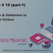 Menus Sub Menus In Tkinter Python