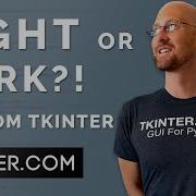 Switching Between Light And Dark Mode Tkinter CustomTkinter 19
