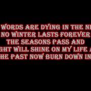 DragonForce Seasons Lyrics On Screen HD