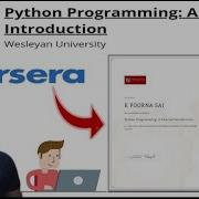 Coursera Python Programming A Concise Introduction Cousera Solutions Reference Material