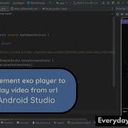 How To Implement ExoPlayer To Play Video From URL In Android Studio