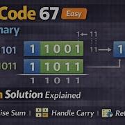Leetcode 67 Add Binary Python Solution