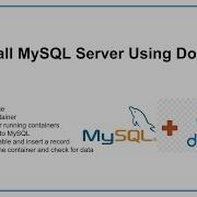 Install MySQL Server Using Docker