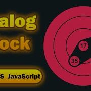 ASMR Programming Triangulate Analog Clock Using HTML CSS JavaScript No Talking