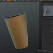 3D COFFEE CUP TUTORIAL 05B USING MODO 13