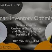 Webinar Inventory Optimization With Logility May 18 2023
