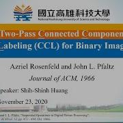 Quarter DIP Two Pass Connected Component Labeling For Binary Image