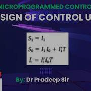 Design Of Control Unit Microprogram Sequencer CO CA Gate ESE University Exam L18