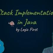 Stack Data Structure Implementation Java Course In Tamil Logic First Tamil