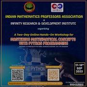 A Two Day Online Hands On Workshop To Mastering Mathematical Concepts With Python Programming