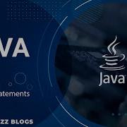 Java Control Statements TECH BUZZ BLOGS