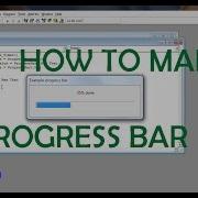How To Make A Progress Bar In Visual Basic 6 0