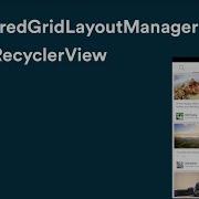 RecyclerView With StaggeredGridLayoutManager