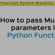 Python Tutorial 12 Functions Functions With Multiple Parameters In Python