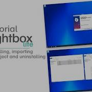Lightbox Lite Installing Importing Creating A Project Uninstalling