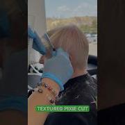 TEXTURED PIXIE RAZOR HAIRCUT Complete Tutorial Linked Below
