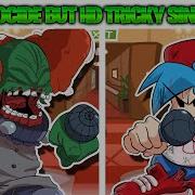 Friday Night Funkin Genocide But HD Tricky Sings It SDCB Fnf HD Mod