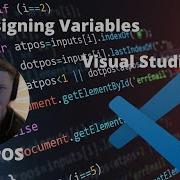 Visual Studio Code How To Assign A Variable