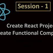 React 1 Creating A Functional Component