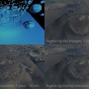 FluidX3D Rendering Comparison Raindrop Impact
